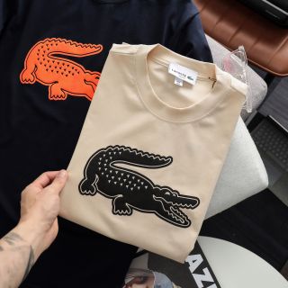 T-shirt La.cos.te in phồng.  Chất áo cotton 4c mềm mịn, mát lạnh.