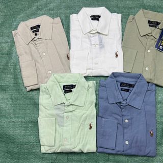 Tay Dài Polo  Linen nam.