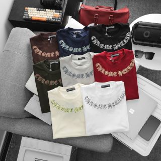 Mẫu áo thun CHROME HEARTS. Logo chuẩn , in phồng.