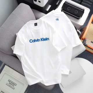 Tshirt CK nam. Chất thun cotton co giãn 4 chiều , Chất vải dày mềm mịn thấm hút mồ hôi tốt . Unisex nam nữ đều mặc đẹp.