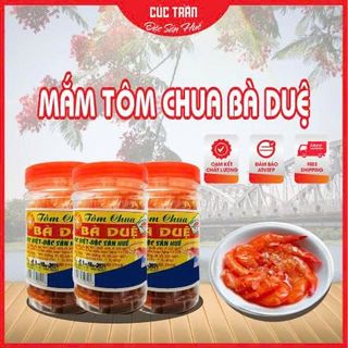 Mắm tôm chua bà Duệ, mắm tôm, tôm chua đặc biệt thơm ngon chuẩn vị Huế hủ 400g - CTB765