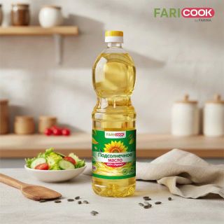 Dầu hướng dương Faricook 1L - Thùng 12 chai
