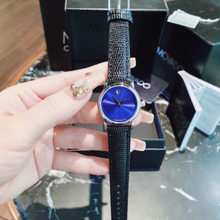 SĂN SALE MÙA HÈ ĐỒNG HỒ NAM NỮ TRUNG CẤP MOVODA DÂY DA MẶT TRƠN