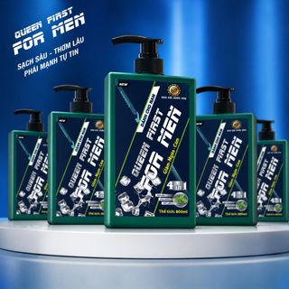Dầu Gội Nước Hoa Queen First For Men Mẫu Mới 800ml Full Vat