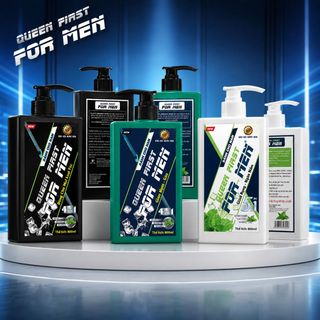 Dầu Gội Nước Hoa Queen First For Men Mẫu Mới 800ml Full Vat