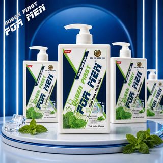 Dầu Gội Nước Hoa Queen First For Men Mẫu Mới 800ml Full Vat