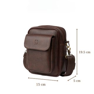 👜TÚI ĐEO VAI UNISEX WFA1 DA PU CAO CẤP, NAM NỮ ĐỀU ĐẸP