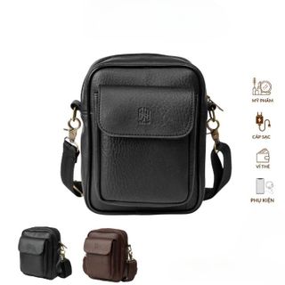 👜TÚI ĐEO VAI UNISEX WFA1 DA PU CAO CẤP, NAM NỮ ĐỀU ĐẸP
