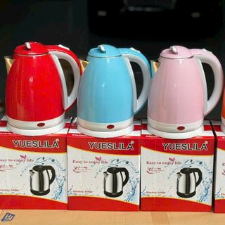 ẤM SIÊU TỐC 2 LỚP YUESLILA NHIỀU MÀU (T24)