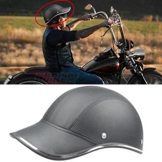 5 chiếc mũ lưỡi trai xe máy kiểu dáng cổ điển mùa hè, có tấm che nắng, trọng lượng nhẹ.