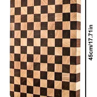 Thớt Gỗ Caro 45 x 30 x 2.8cm - Thiết Kế Độc Đáo Với Mẫu Caro