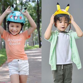 Nón Bảo Hiểm Tai Thú Trẻ Em Có Kính, Cho Bé 1 đến 4 Tuổi cho bé trai và gái có đủ màu