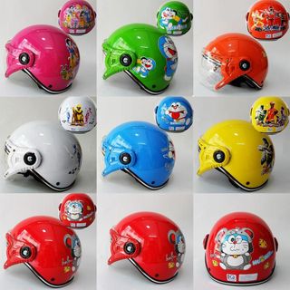 MŨ BẢO HIỂM TRẺ EM CÓ KÍNH,CHO BÉ 3-10 TUỔI, NHIỀU HOẠ TIẾT,7 MÀU-ĐẠT CHUẨN CR