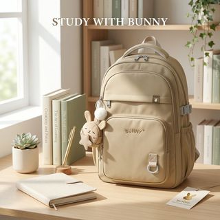 🎒 BALO THỜI TRANG MÃ A8205 – SIÊU HOT, KÈM MÓC THỎ CỰC XINH!