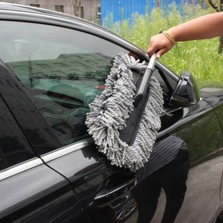 CHỔI LAU RỬA VỆ SINH XE Ô TÔ KÉO DÀI