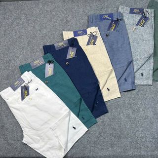Short polo  Linen nam.