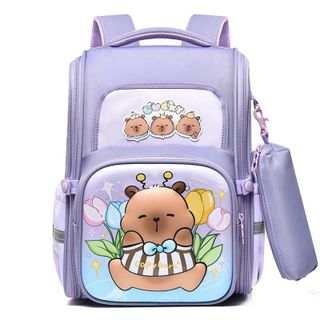 🎒 BALO CHỐNG GÙ MÃ A211 – CAPYBARA SIÊU CUTE 🎒