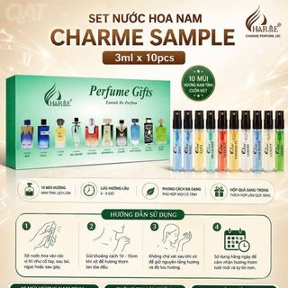 SET NUOC HOA 10 MÙI NAM VÀ NỮ