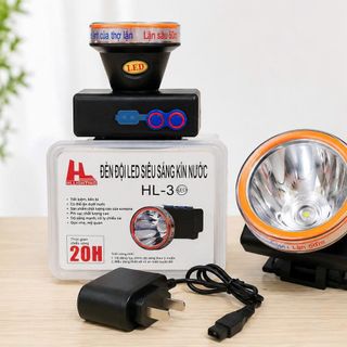 ĐÈN ĐỘI ĐẦU LED SIẾU SÁNG CHỐNG NƯỚC HL-3