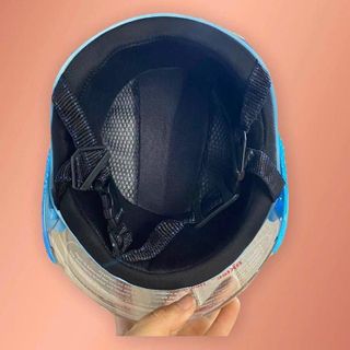 Mũ bảo hiểm nửa đầu cho bé trai, gái 5, 6, 7, 8, 9 tuổi hình siêu nhân, công chúa Bktec cao cấp Helmet
