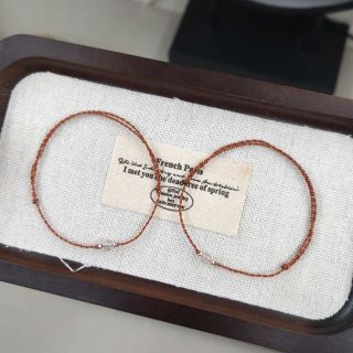 Vòng Ngũ Sắc Đỏ 0.5 phố Kim sa, phối đá tự nhiên đủ màu. Vòng tay Phong Thủy bán đủ size, đủ màu