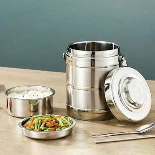 CÀ MEN GIỮ NHIỆT INOX 1.4L CÓ QUAI XÁCH