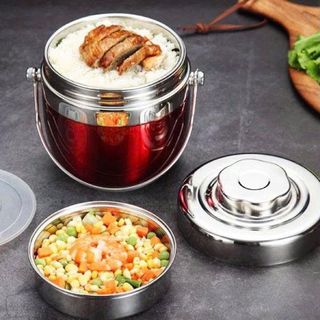 CÀ MEN GIỮ NHIỆT INOX 1,3L CÓ QUAI XÁCH (T60)