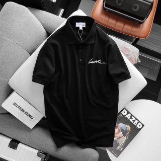 Mẫu áo polo LC nam. Logo chuẩn.  Áo chất xuất dư 100% cotton.