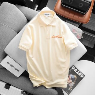 Mẫu áo polo LC nam. Logo chuẩn.  Áo chất xuất dư 100% cotton.
