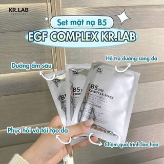 MẶT NẠ DƯỠNG DA B5 EGF COMPLEX MASK (10 Miếng/ Bịch)