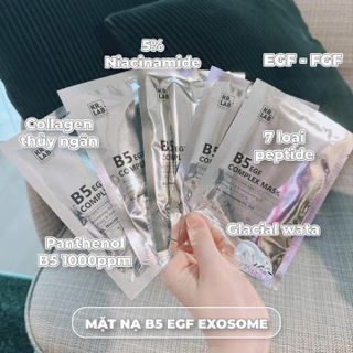 MẶT NẠ DƯỠNG DA B5 EGF COMPLEX MASK (10 Miếng/ Bịch)