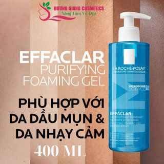 sữa rửa mặt La Roche-Posay Effaclar Purifying Foaming Gel 400ml.