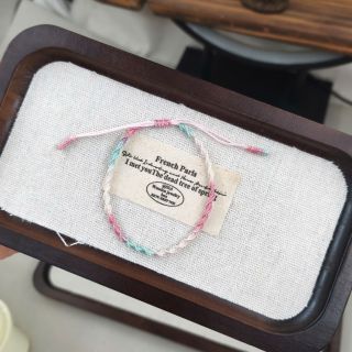 Vòng tay Dây Tết mix Charm omani đủ mẫu Freesize, Vòng tay Phong Thủy bán đủ size, đủ màu