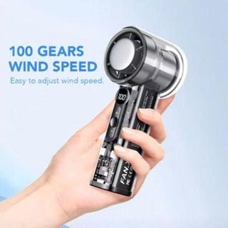 QUẠT TÍCH ĐIỆN CẦM TAY X05 SÒ LẠNH PIN 3000mAH