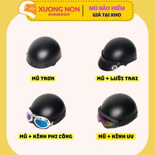 Mũ Bảo Hiểm Hali Cao Cấp (Nhiều Màu)