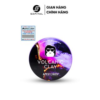 Sáp Vuốt Tóc Apestomen Volcanic Clay 80g