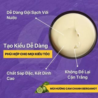 Sáp Vuốt Tóc Apestomen Volcanic Clay 80g