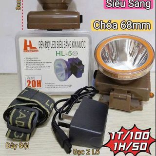 ĐÈN ĐỘI ĐẦU LED SIẾU SÁNG CHỐNG NƯỚC HL-5