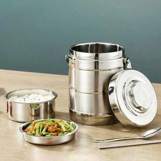 CÀ MEN GIỮ NHIỆT INOX 2 Lít CÓ QUAI XÁCH (T60)