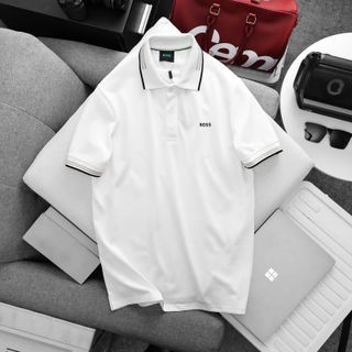 Bo.sss New polo shirt.  Chất cá vải cá sấu 2c mềm mịn.