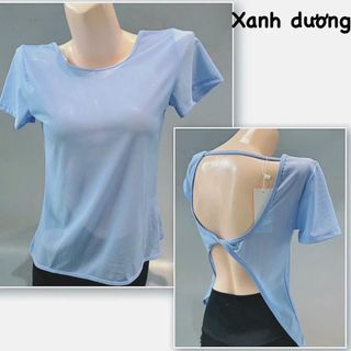 Áo lưới xoắn lưng vải lưới mịn chính phẩm tuyển sỉ ctv toàn quốc