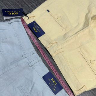 Quần short linen nam.