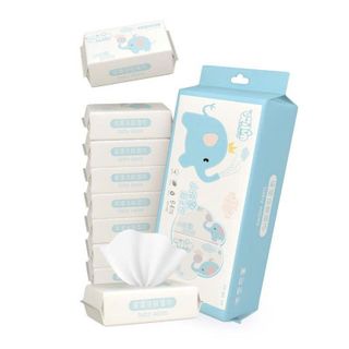 SET 8 GÓI KHĂN ƯỚT MINI BỎ TÚI (T60)