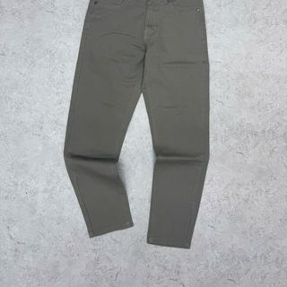 Quần Dài kaki jean phối lưng brand.  Chất vải kaki jean mềm mịn , co giản thoải mái.
