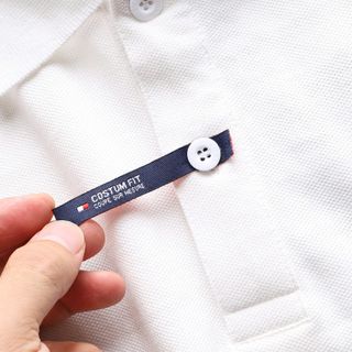Sơ mi Polo TM  cá sấu cotton lục giác Vải chính quy.