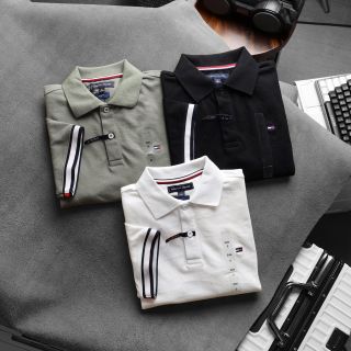 Sơ mi Polo TM  cá sấu cotton lục giác Vải chính quy.