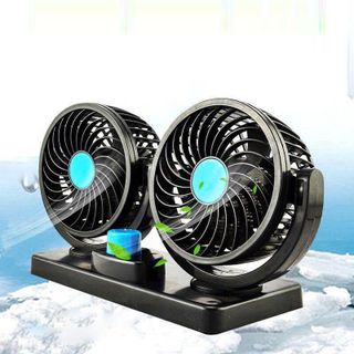 QUẠT ĐÔI CHO Ô TÔ XE HƠI MITCHELL 2IN1