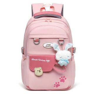 BALO THỜI TRANG A683 – DẤU CHÂN CÚN SIÊU CUTE KÈM MÓC KHÓA THỎ XINH