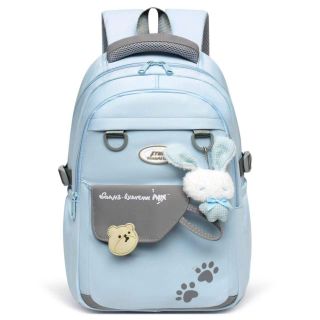 BALO THỜI TRANG A683 – DẤU CHÂN CÚN SIÊU CUTE KÈM MÓC KHÓA THỎ XINH