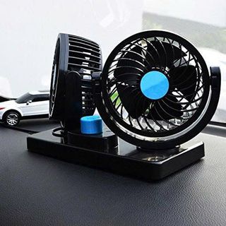 QUẠT ĐÔI CHO Ô TÔ XE HƠI MITCHELL 2IN1